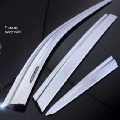 Suitable for BYD ATTO3 rain guards, rain visors, and insect nets with lights.