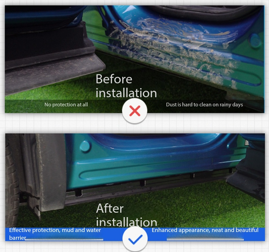 Suitable for BYD vehicle body mudguards, ATTO3 modification, mud-proof exterior accessories.