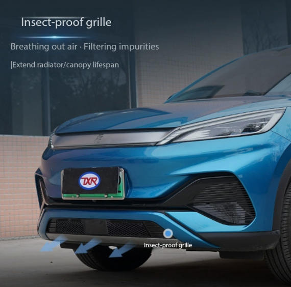 Suitable for BYD ATTO 3 insect net integrated modification car rain guard and rain visor accessories