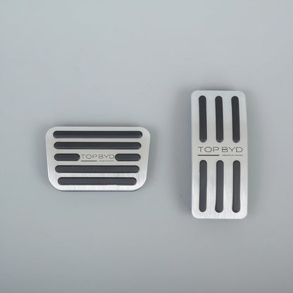 Brushed Aluminum Anti-Slip Pedal for BYD