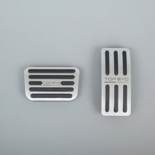 Brushed Aluminum Anti-Slip Pedal for BYD