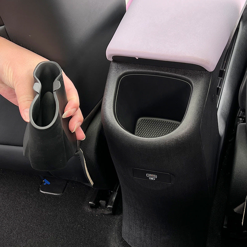 Center Armrest Box Rear Storage Box for BYD Dolphin