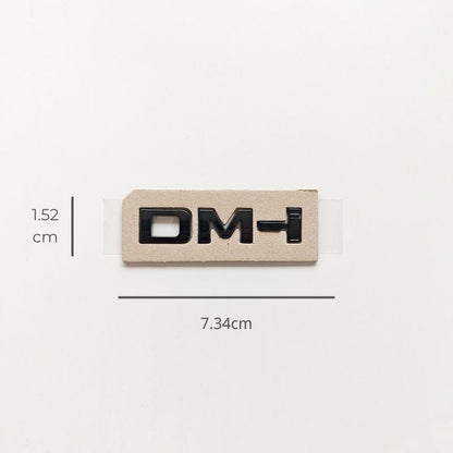 Rear Bumper Glossy Black Badges LOGO for BYD