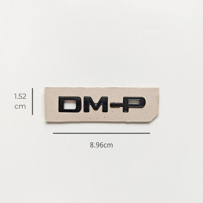 Rear Bumper Glossy Black Badges LOGO for BYD