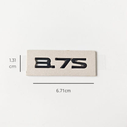Rear Bumper Glossy Black Badges LOGO for BYD