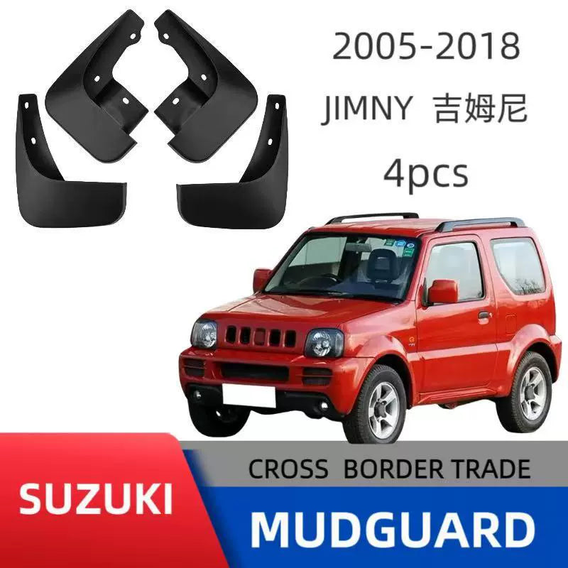 4Pcs Car Mud Flaps Splash Guards Fender Mudguards for Suzuki Jimny 2005-2018