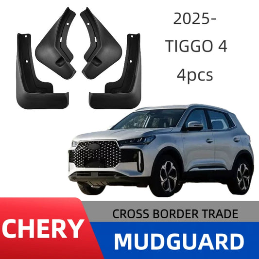 4Pcs Car Mud Flaps Splash Guards Fender Mudguards for Chery Tiggo 4 Pro 2025