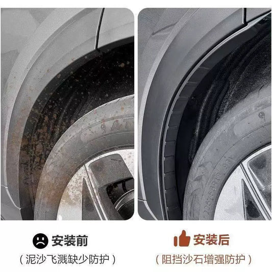 2Pcs Rear Door Inner Mud Guards Splash Shields for Chery Tiggo 5X 2021-2025 Tiggo 4 Pro