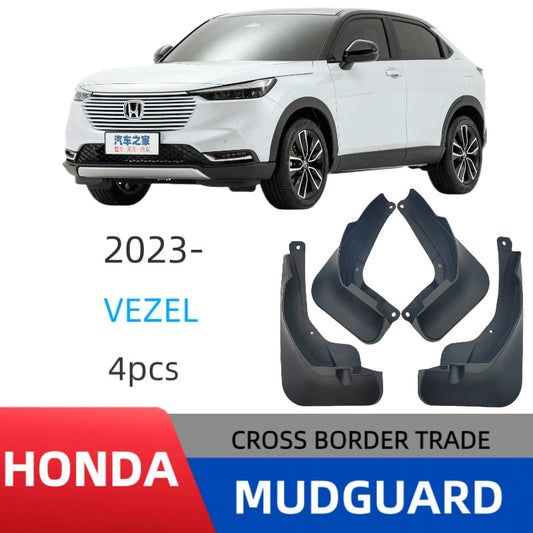 4PCS Front and Rear Mud Flaps Splash Guards for Honda Vezel 2023–2024