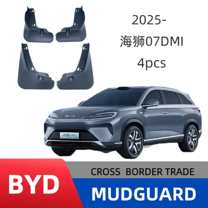 4PCS Front and Rear Mud Flaps Splash Guards for BYD Seal 07 EV / Seal 07 DM-i