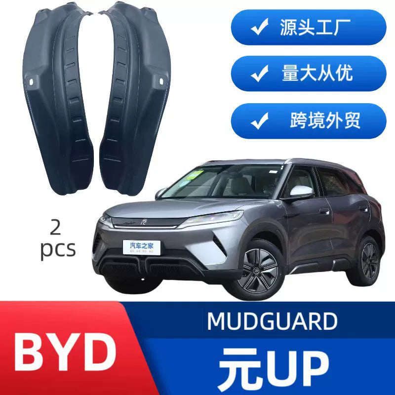 2PCS Rear Door Inner Mud Guards Splash Protectors for BYD Yuan UP