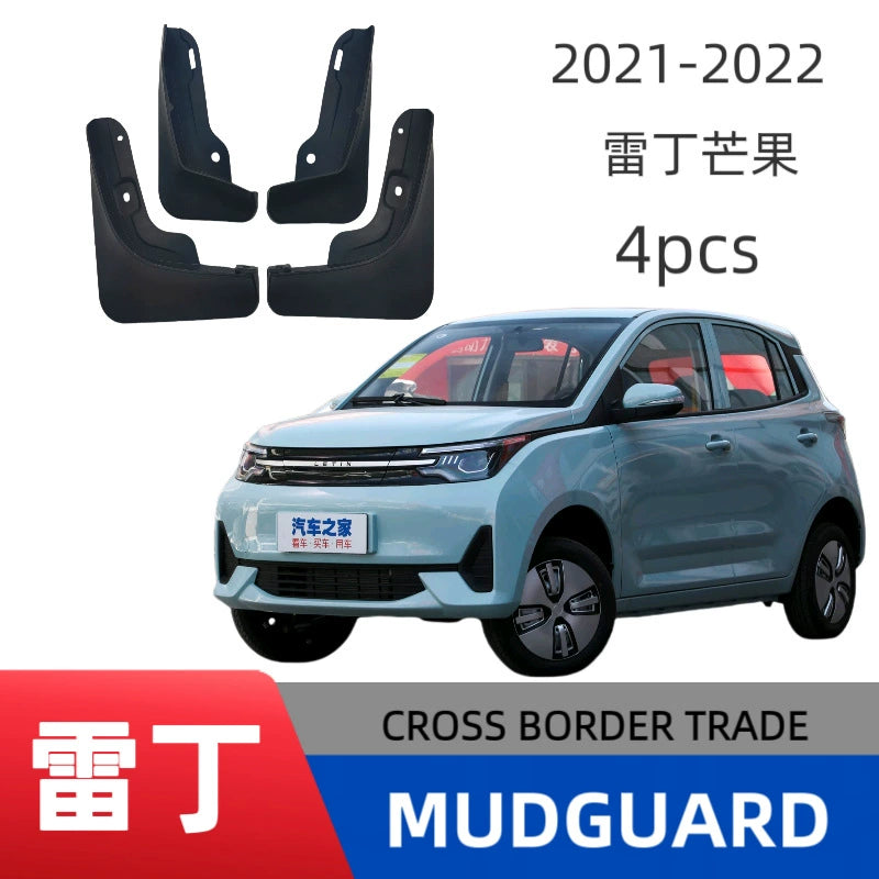 4PCS Front and Rear Mud Flaps Splash Guards for Letin Mango 2021–2022