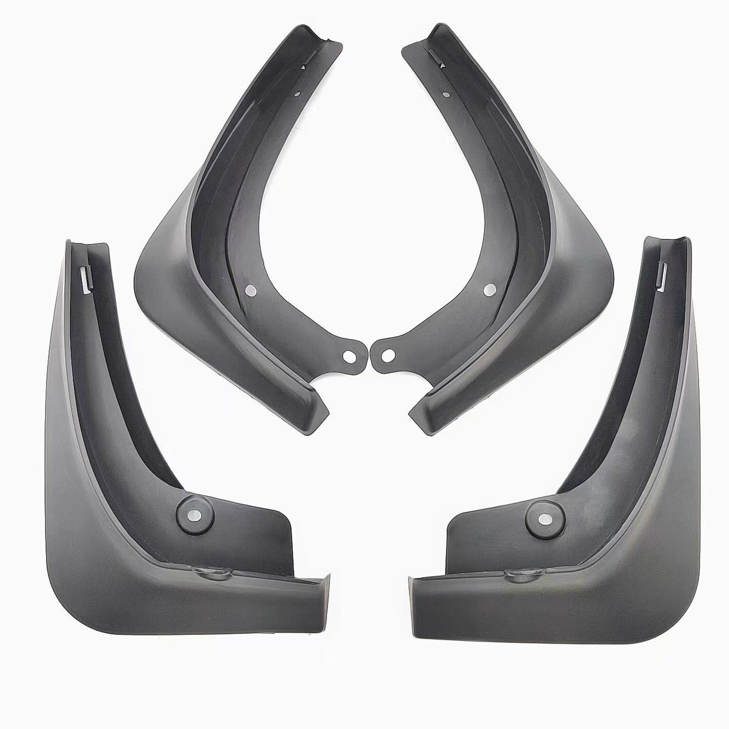 4Pcs Car Mud Flaps Splash Guards Fender Mudguards for Suzuki Jimny 2019-2023 with White Lettering