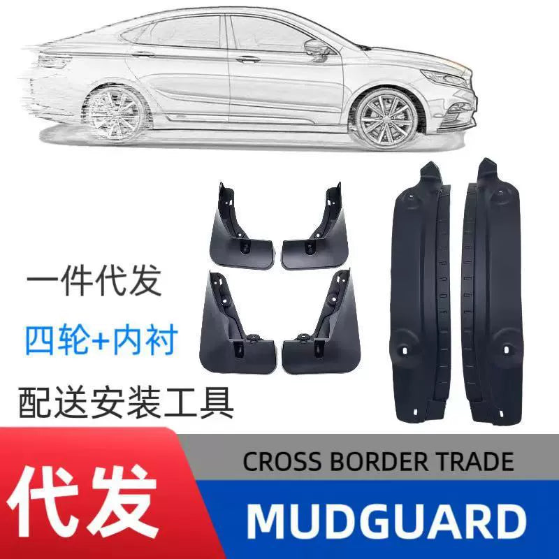 6Pcs Car Mud Flaps Splash Guards and Rear Door Inner Mud Guards for Tank 400