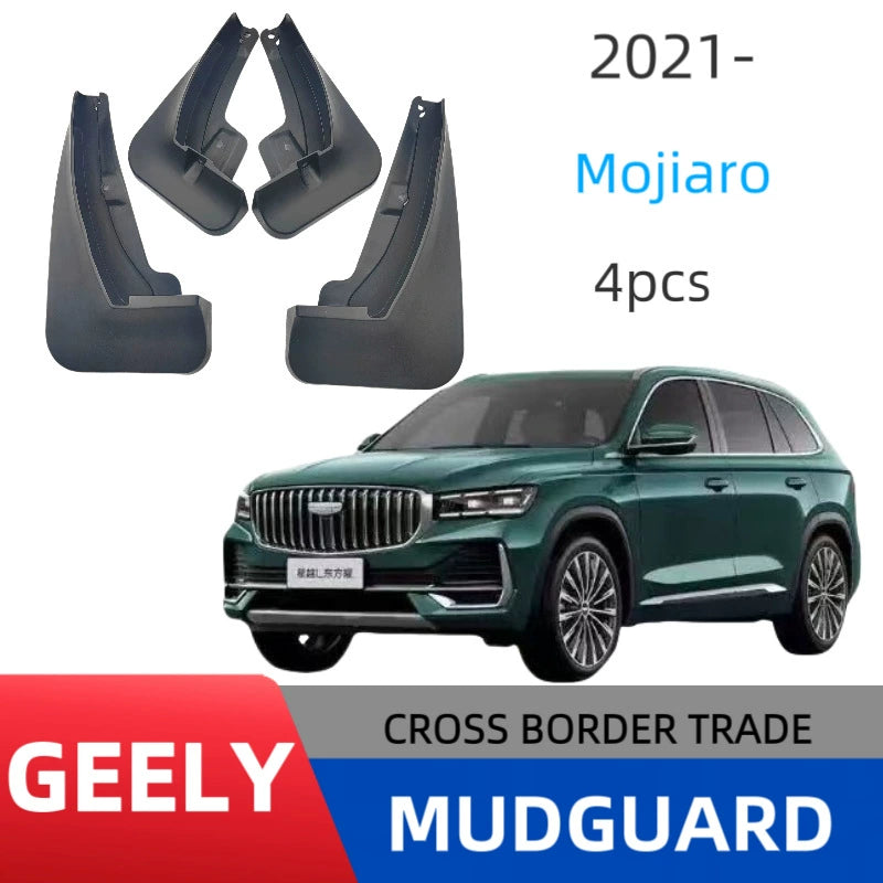 Car Mud Flaps for Geely Xingyue L / Monjaro 2021-2024, 4Pcs Splash Guards Fender Mudguards