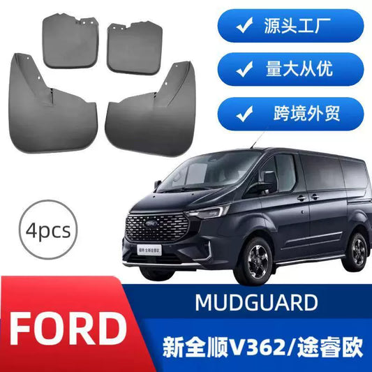 4Pcs Car Mud Flaps Splash Guards Fender Mudguards for Ford Tourneo Transit