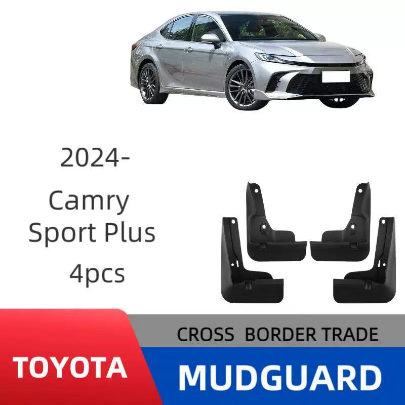 4Pcs Car Mud Flaps Splash Guards Fender Mudguards for Toyota Camry Sport Plus 2024-2025