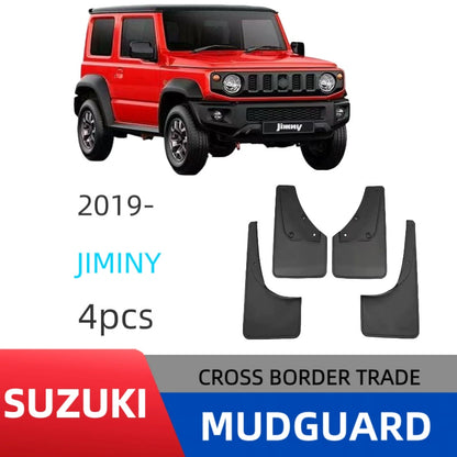 4Pcs Car Mud Flaps Splash Guards Fender Mudguards for Suzuki Jimny 2019-2024