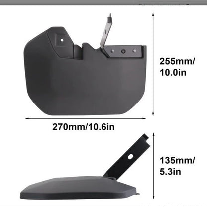 2PCS Front Mud Flaps with Brackets for Ford Transit MK8 T8 – OE 1820756 1820757